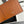 TRIOMPHE Horizontal Card Holder Tan Canvas&Cowhile