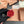 Leather Bag Charm Pink Red 240344