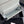 CC Woc 20cm White Grained Calfskin Silver Hardware