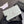 CC Woc 20cm White Grained Calfskin Silver Hardware