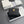 TRIOMPHE Medium Strap Wallet Black Grain Cowhide GHW