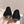 PRA 25s Ballet Flats with Small Buckle Black Suede 449710
