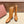 LP Mid-Calf Boots 20mm Brown Cowhide Sheepskin 447744