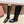 LP Long Boots 20mm Black Cowhide Sheepskin 447748
