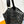YSL OXALIS 37CM BLACK RAFFIA TAN CALFSKIN