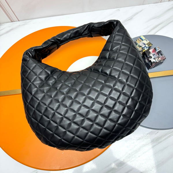 Sac bandoulière Icarino grand modèle YSL en cuir matelassé noir 286001