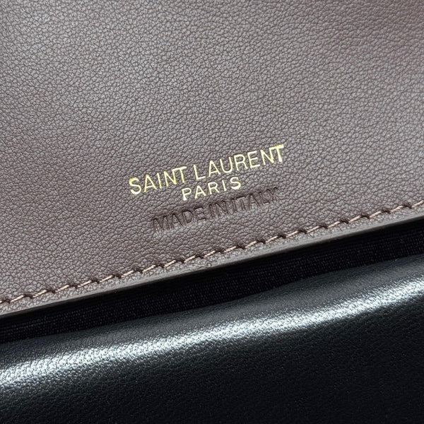 YSL Loulou Bag 29cm Coffee Suede 285667