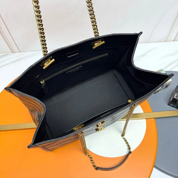 YSL 2026 Niki Large Shopping Bag 33cm And 25cm Calfskin