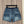 Short cargo en jean Miu 2026 en coton bleu 443831
