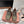 LP Katharina Sneaker In Light Moss Green Mix Earth Brown Calfskin 997605