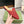 Horsebit Mule Red Canvas