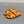 HM Men's Chypre Sandals Orange Cowhide 686987