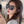 CHAIN SQUARE SUNGLASSES L8233 IN ACETATE