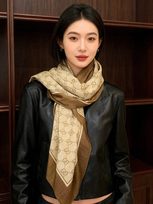 GG Classic 135CM Beige Tan Cashmere 287698