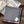 Écharpe CD Monogramme 140CM Cachemire Bleu Foncé Blanc 293187
