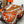 HM Dressage Tressage 140 CM Orange Brown Colorful Cashmere And Silk 293242
