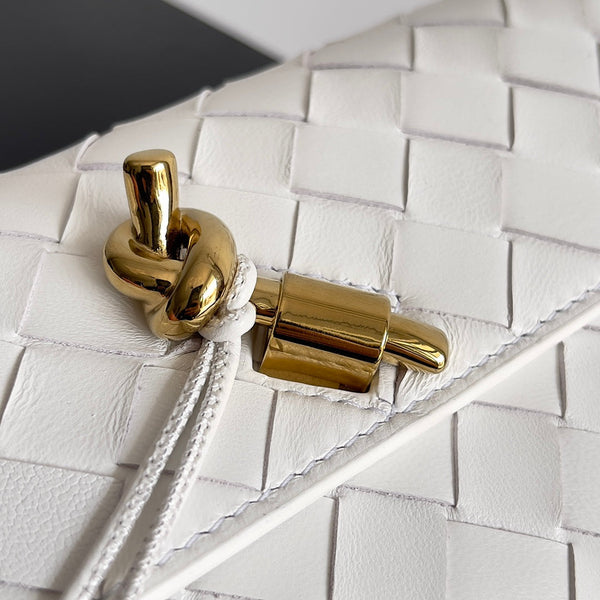 BORSA ANDIAMO 19 IN VITELLO BIANCO