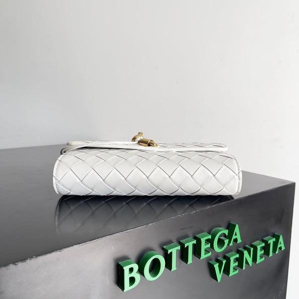BORSA ANDIAMO 19 IN VITELLO BIANCO