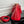 LV Alma BB Handbag Red Grained Cowhide