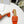 cd dway 45 orange canvas calfskin