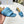 cd dway 45 ocean blue canvas calfskin