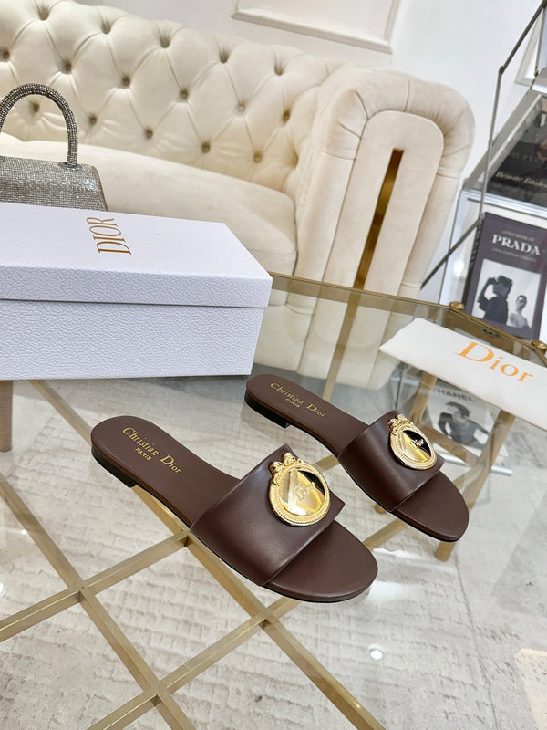 Sandales CD 26s Cuir Chocolat 667119