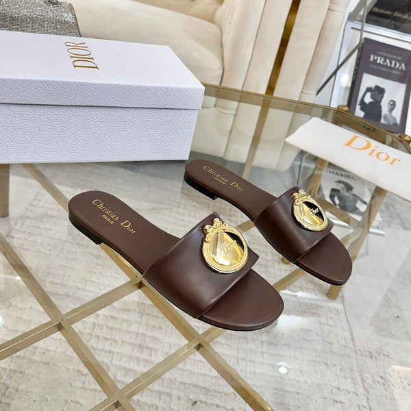 Sandales CD 26s Cuir Chocolat 667119