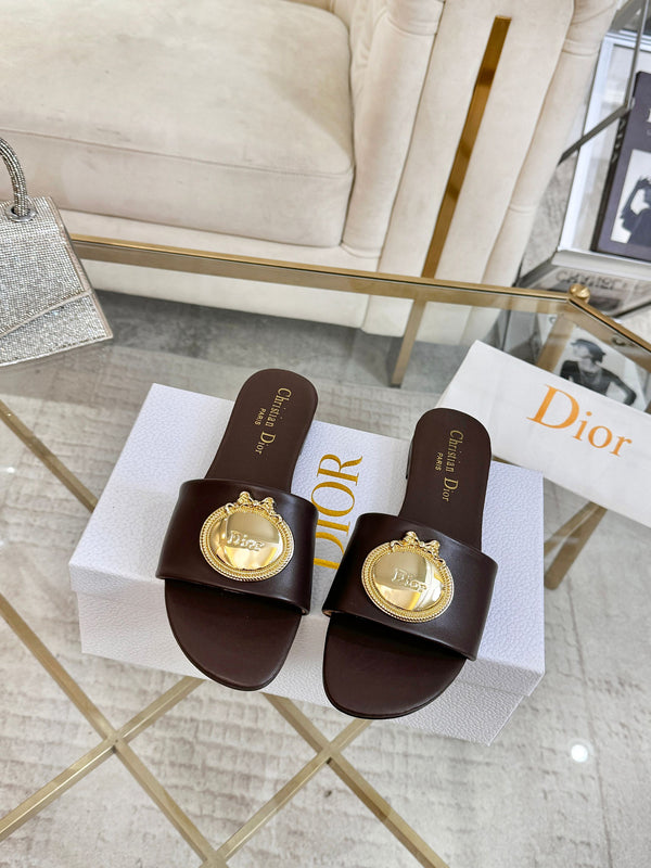 Sandales CD 26s Cuir Chocolat 667119