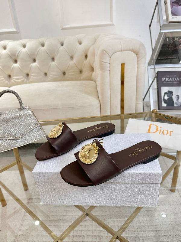 Sandales CD 26s Cuir Chocolat 667119