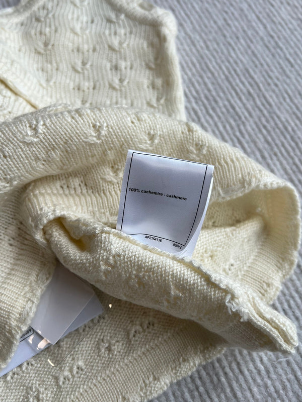 Chanel 25P Camisole Beige Cashmere 220192