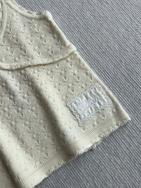Chanel 25P Camisole Beige Cashmere 220192