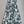 CD 25 Pattern Printed Suspender Dress White Blue Cotton Polyester
