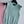 CC 25A Round Neck Sleeveless Vest In Turquoise Wool 269548