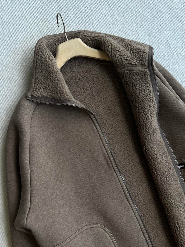 Miu Miu 25 Jacket Dark Brown Polyester 300164