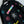 Chanel 25 Sweatshirt ras du cou graffiti en coton noir 312091