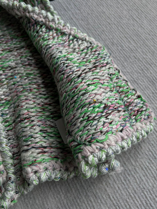 Chanel 2025 Gilet Vert Laine Coton 318430
