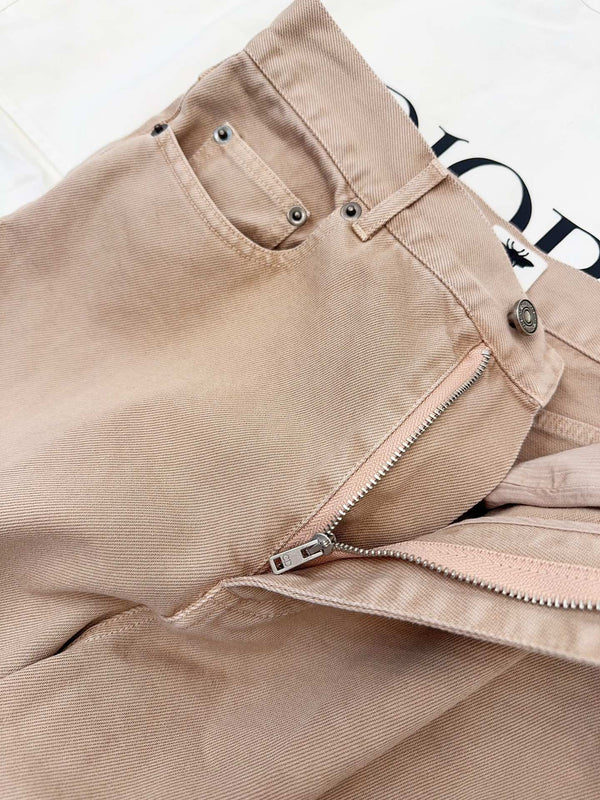 CD 25 Straight Jeans Smoky Pink Cotton