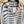 CD 25 Hooded Cardigan White Black Wool