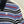 Polo a righe Celine 2025 blu nero bianco cotone