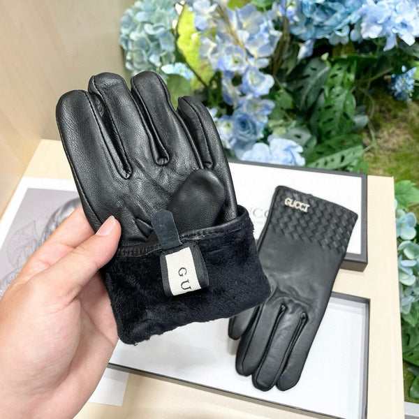 GLOVES IN BLACK SHEEPSKIN 456295