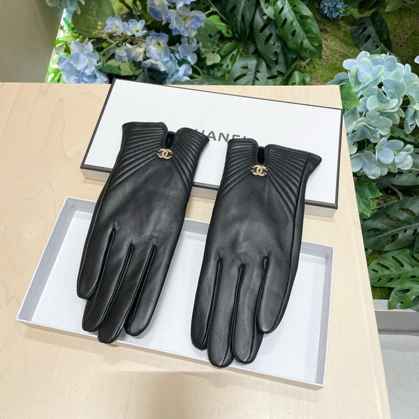 GLOVES IN BLACK LAMBSKIN 464985