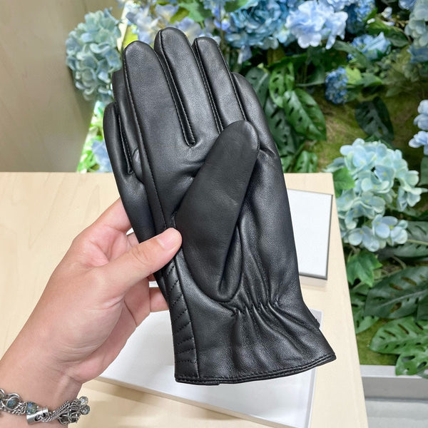 GLOVES IN BLACK LAMBSKIN 464985