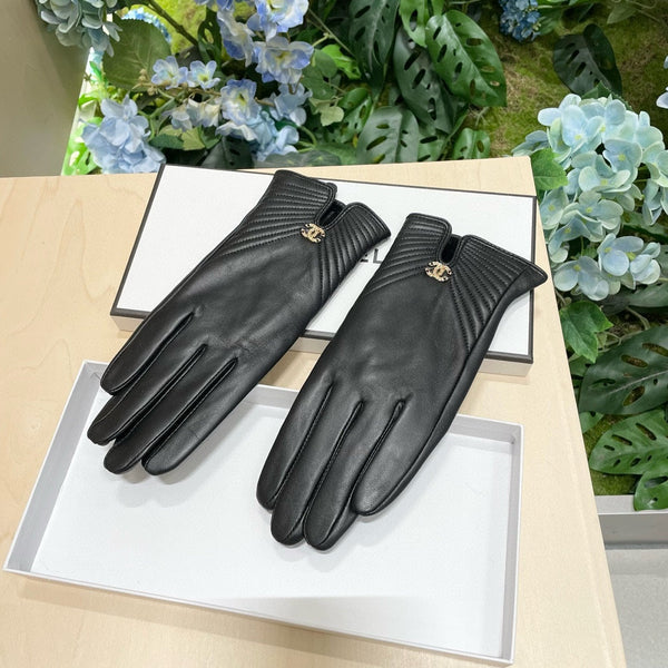 GLOVES IN BLACK LAMBSKIN 464985