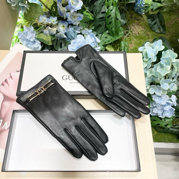 TOUCHSCREEN GLOVES IN BLACK LAMBSKIN 464986