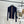 Miu Zipper Cardigan Navy Blue Sheep Wool 349754