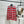 Polo Miu 26s en jersey rayé coton rouge gris 349696