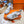 HM Depart slip-on Sneaker White mix gray Knitted fabric and Calfskin 206323