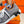 Sneaker slip-on HM Depart Grigio Tessuto a maglia e pelle di vitello 206333