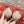 Ballerina piatta LV Popi Cosmic Latte in pelle di vacchetta