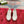GG RHYTON TRAINER WHITE CALFSKIN WITH PINK LOGO